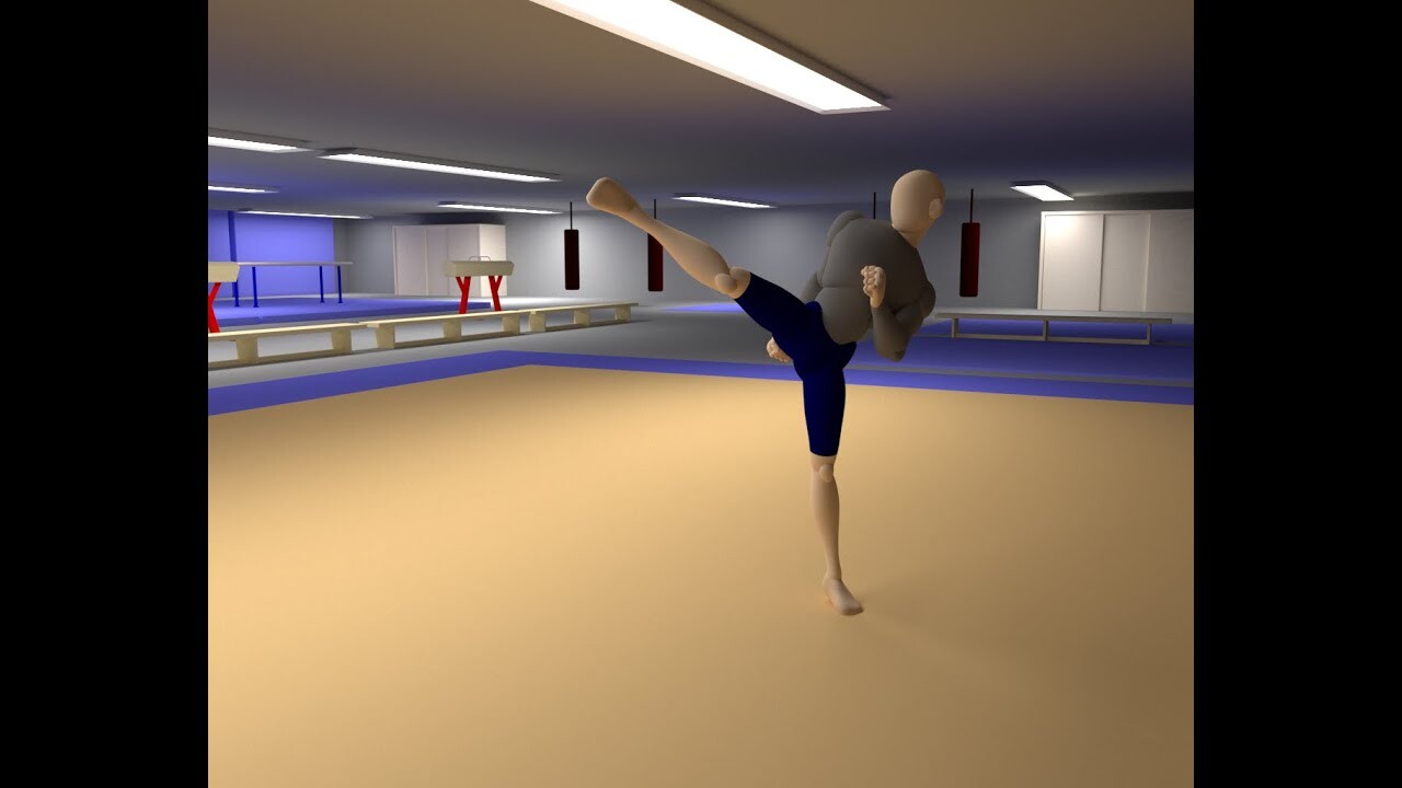 ArtStation Body Mechanic Exercises