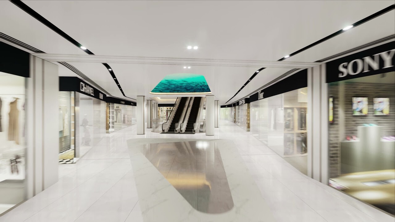 ArtStation shopping mall VR.made by UE4