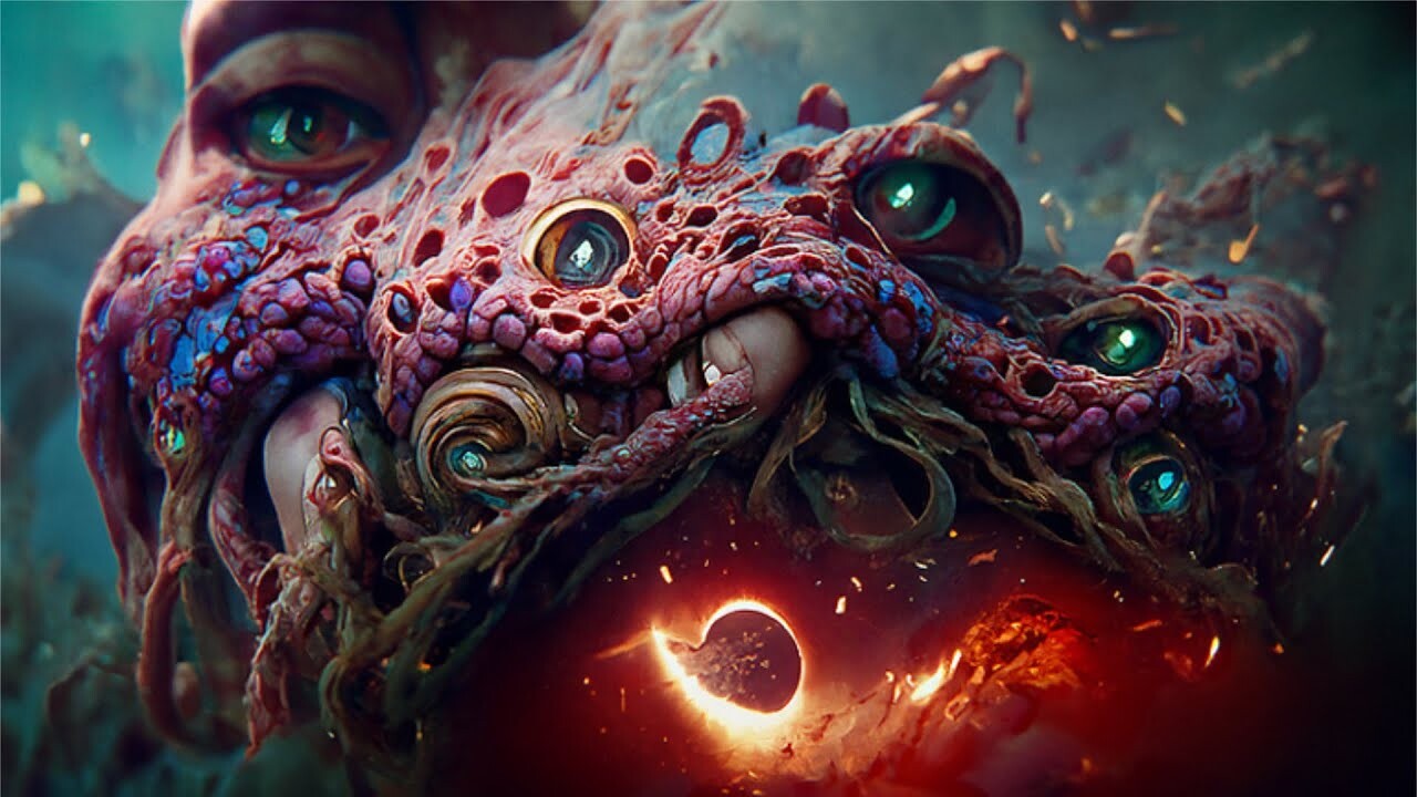 Artificial Nightmares: Beyond The Sea || Clip Guided Diffusion AI Art Video [4K 24 FPS]