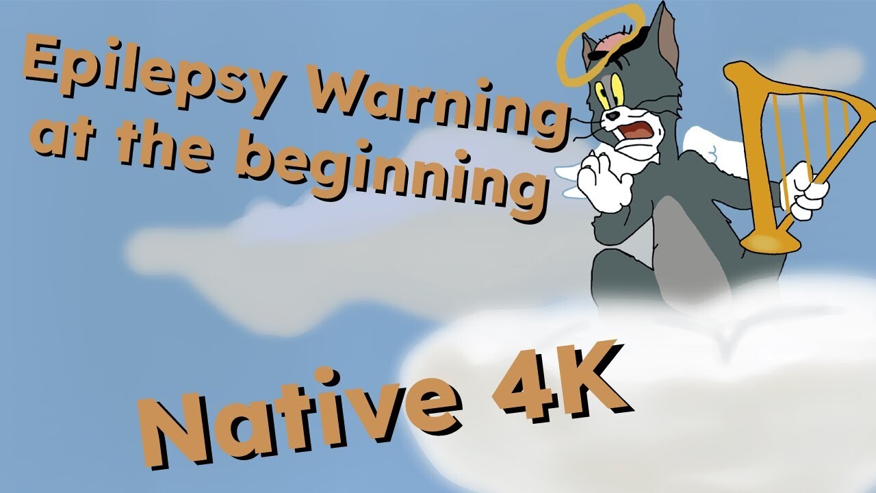 ArtStation Tom and Jerry Tom dies and goes to heaven in native 4K