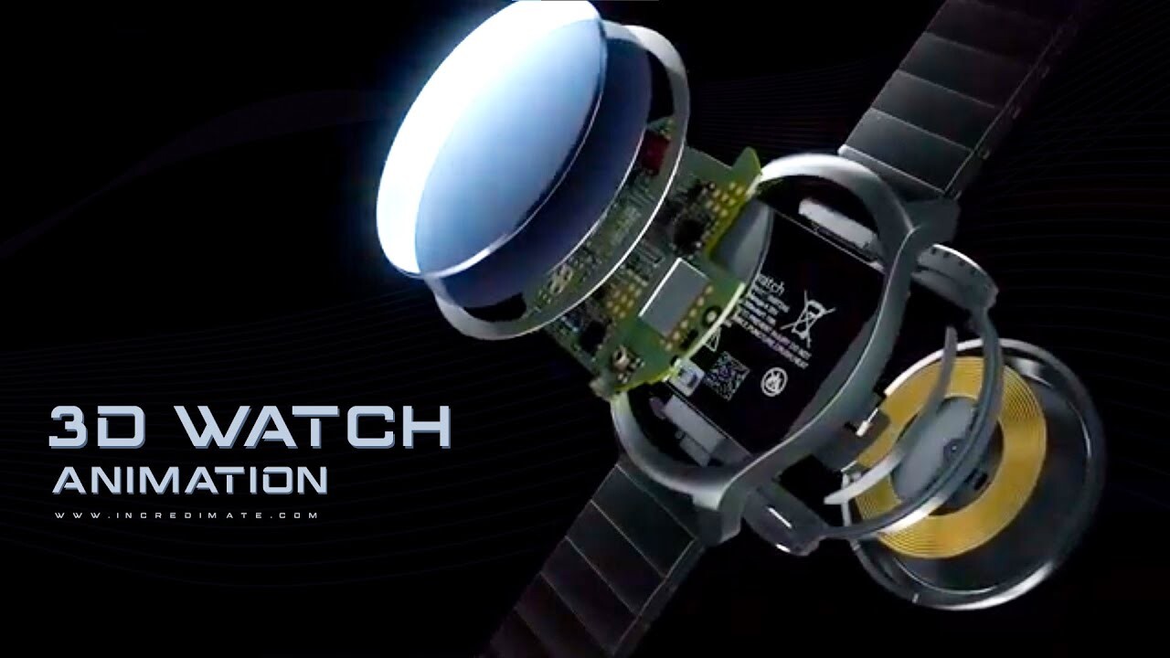 Tik Watch | Watch 3d Explode Animation | 3D Watch Animation | 3D Product Animation