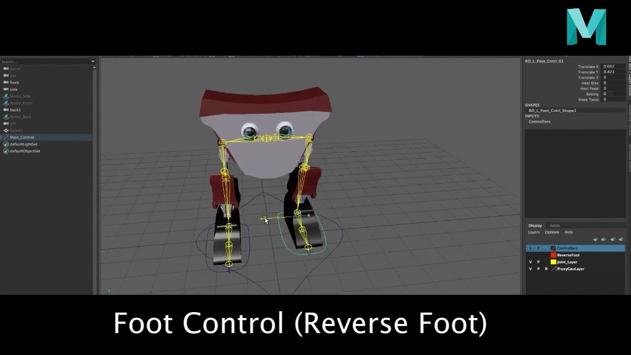 ArtStation - Legs 3D Rigging