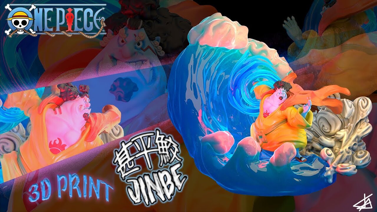 JIMBE THE FIRST SON OF THE SEA FOR 3D PRINT