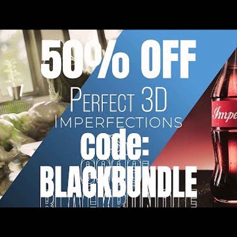 🥳Black Friday Sale - save up to 50% 🤑 for awesome renderings!👌