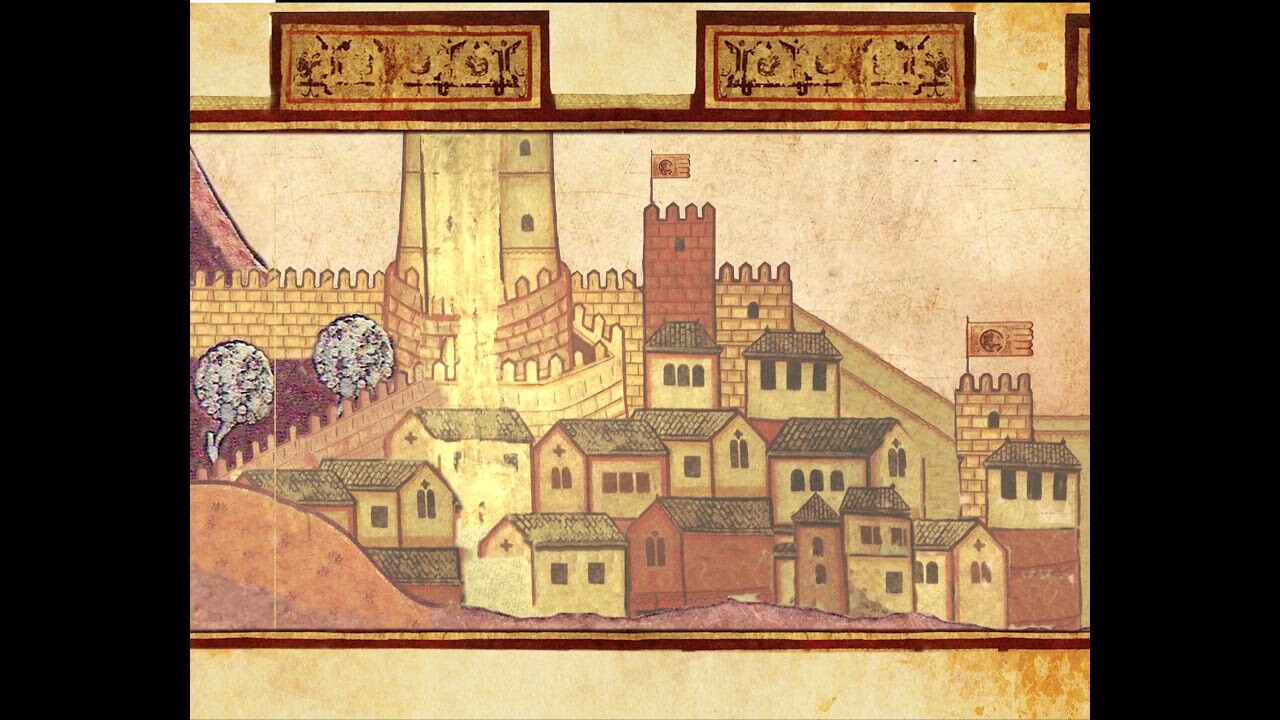 ArtStation Conquesta de Mallorca Pintures del Palau Aguilar