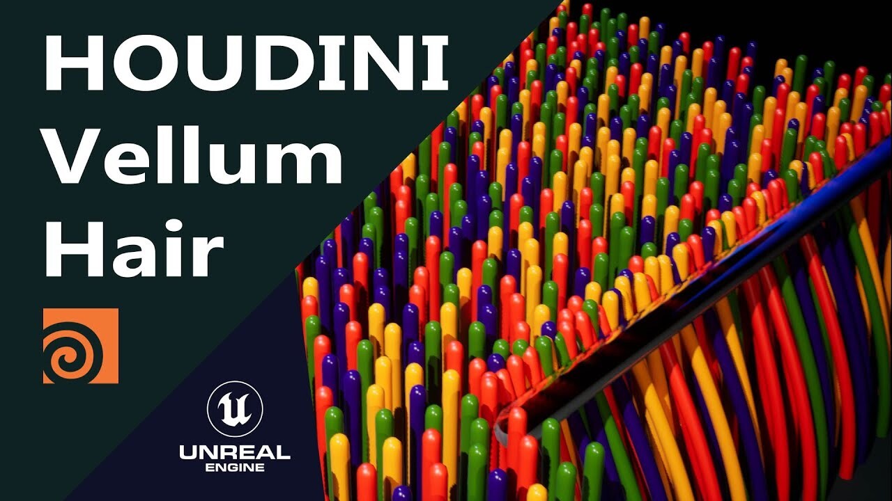 ArtStation Houdini Vellum Hair