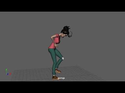 ArtStation - Hit With Ball 3D animation