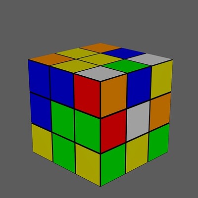 Python: Rubik's Cube Generator
