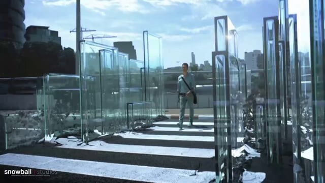 ArtStation - Lapam - Glass Crosswalk
