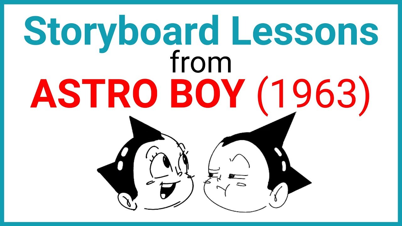 ArtStation - Storyboard Lessons from Astro Boy (1963)