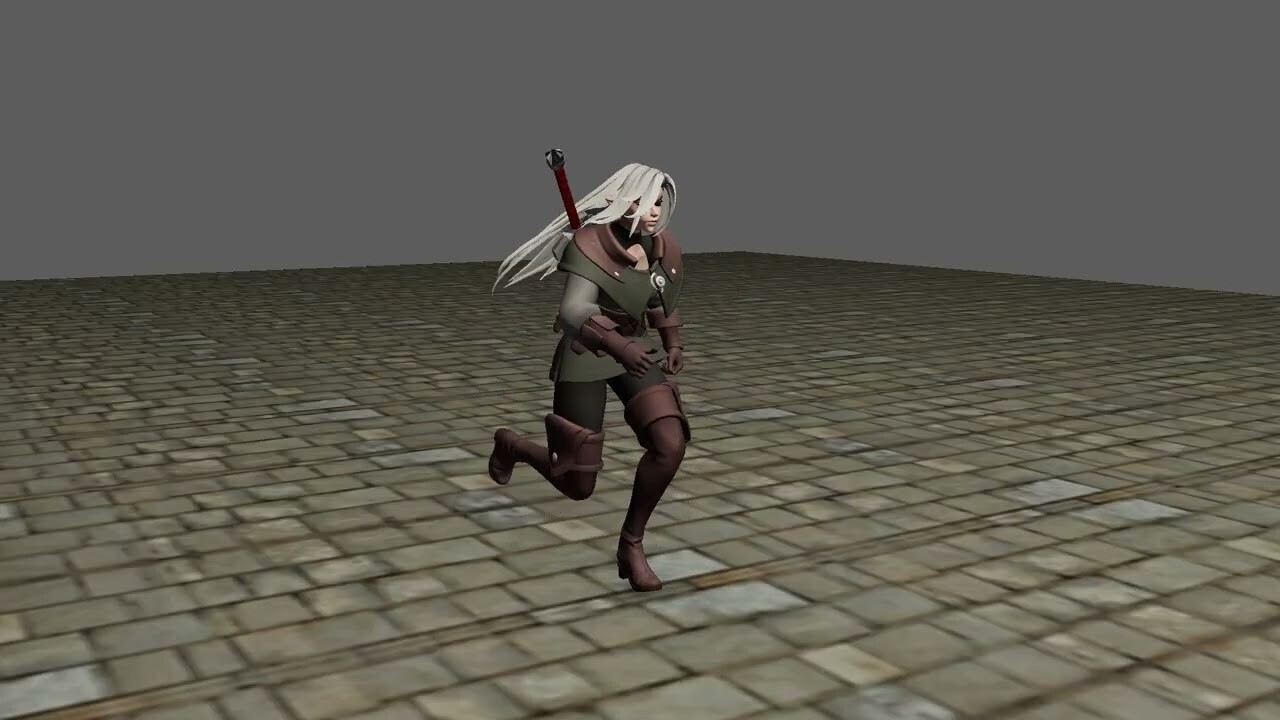 ArtStation - Game Character Animation Cycles