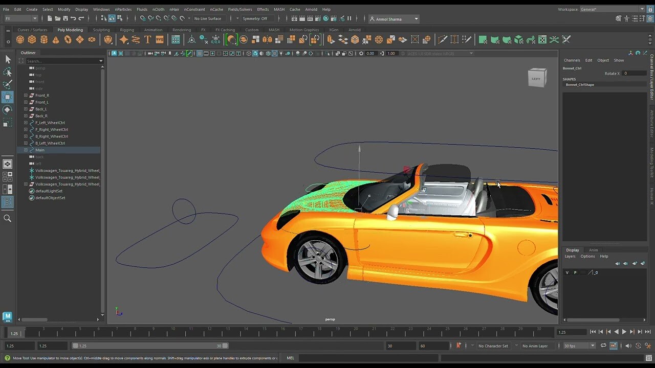ArtStation - Car Rigging