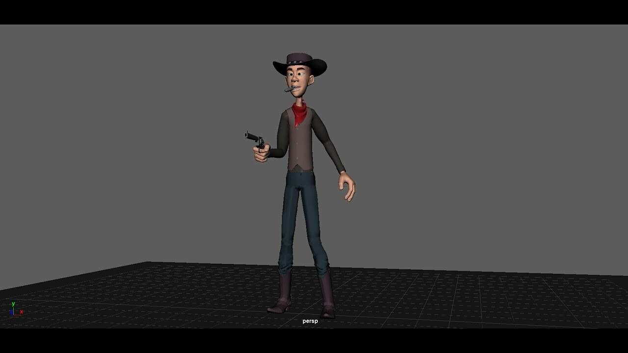 ArtStation - Cowboy loopable animations