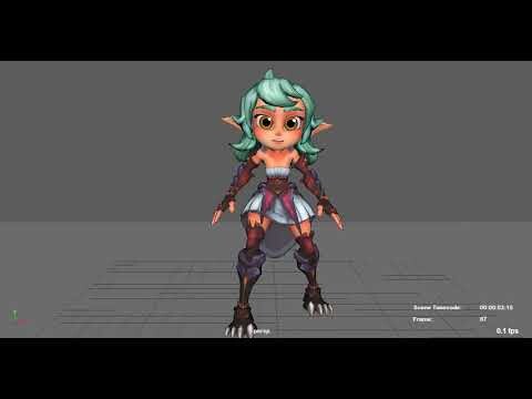 ArtStation - Idle animation first try