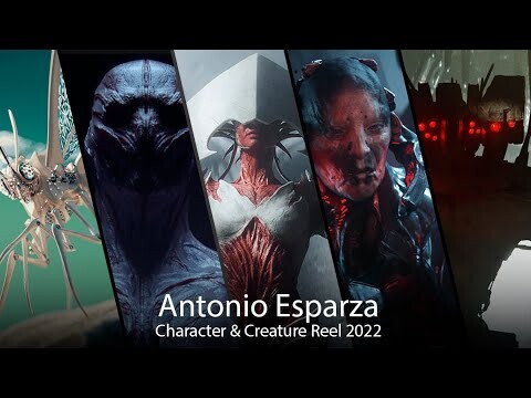 Antonio Esparza - Character & Creature Reel 2022