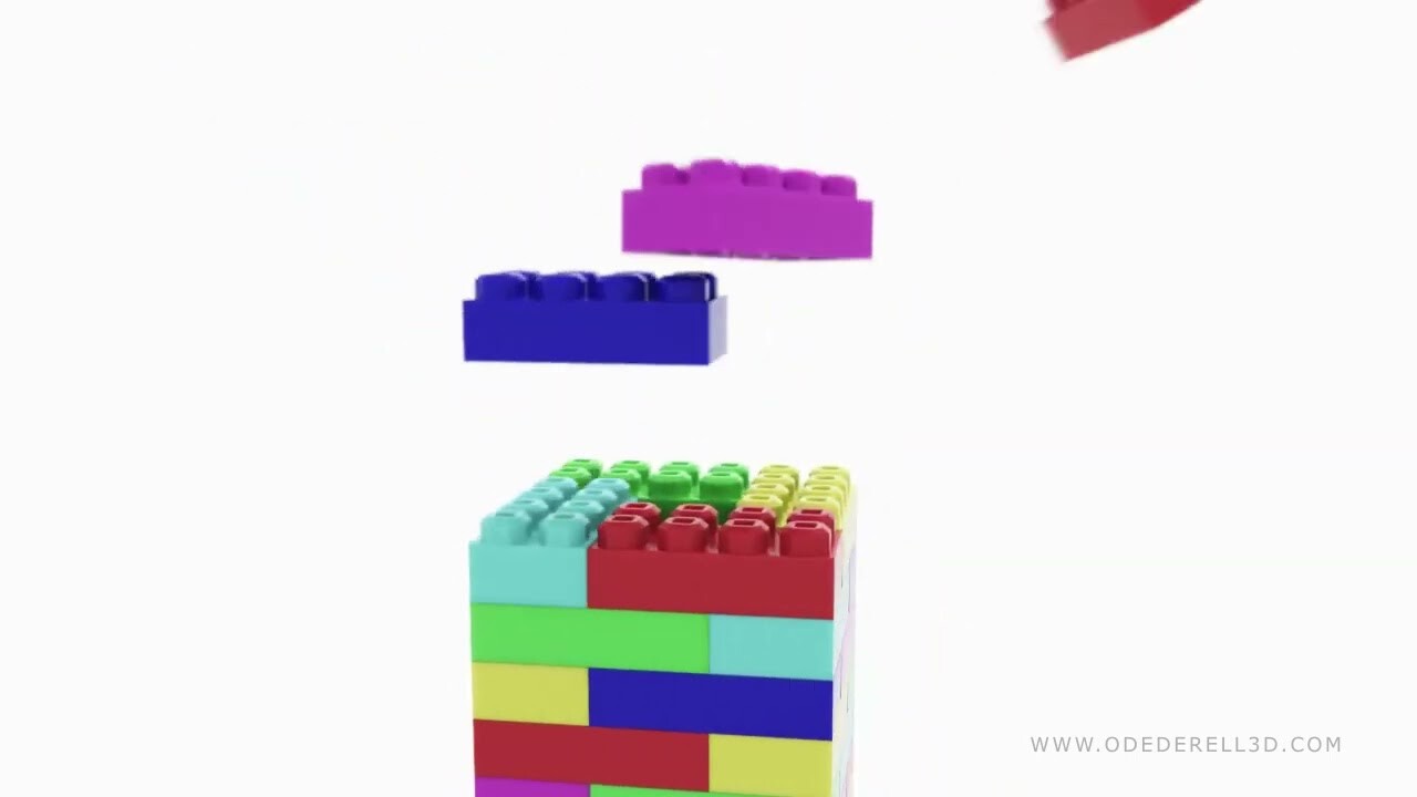 ArtStation - Toy building blocks animation