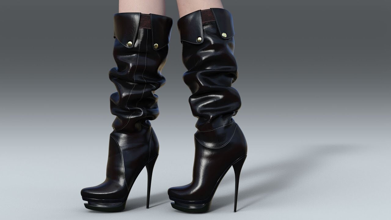 ArtStation - BOOTS GIANMARCO LORENZI