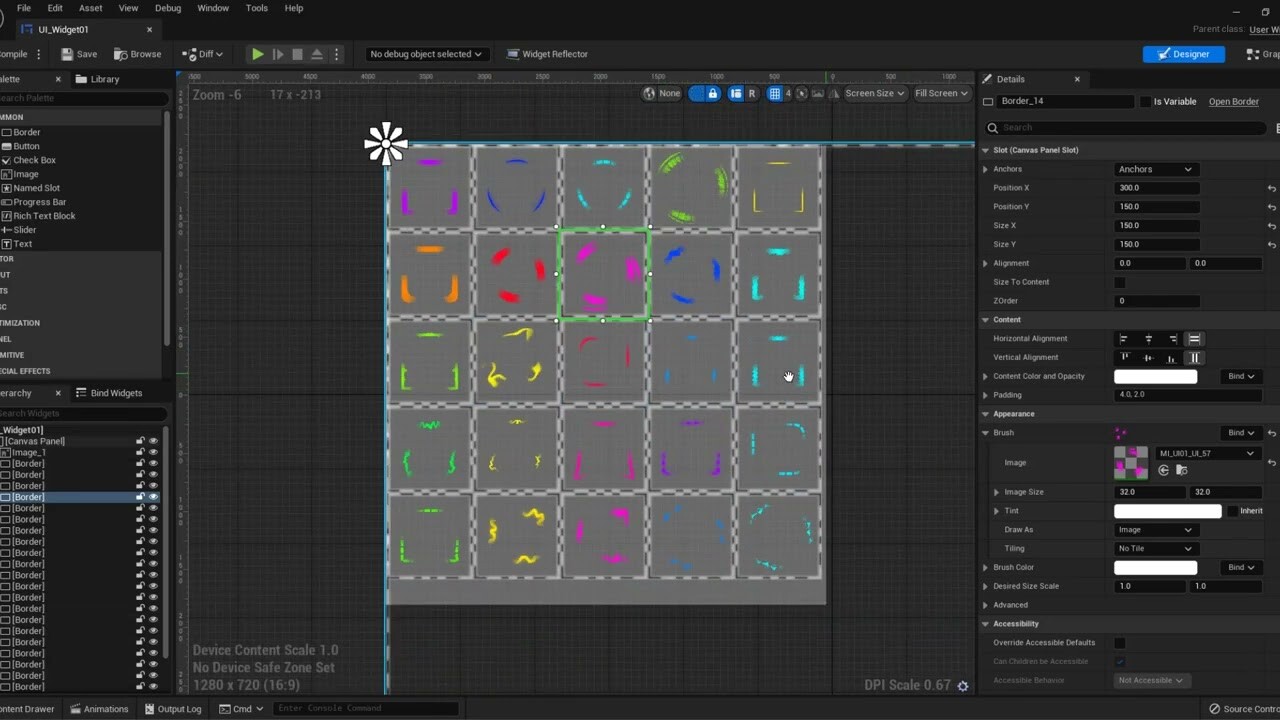 ArtStation - UI Widget and Niagara VFX Unreal engine 5