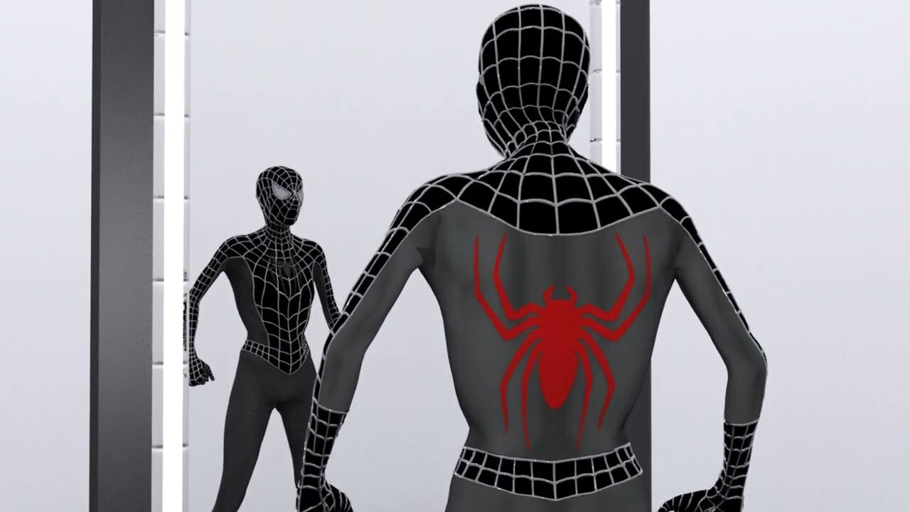 ArtStation - Spider-Man Muscle Growth Animation