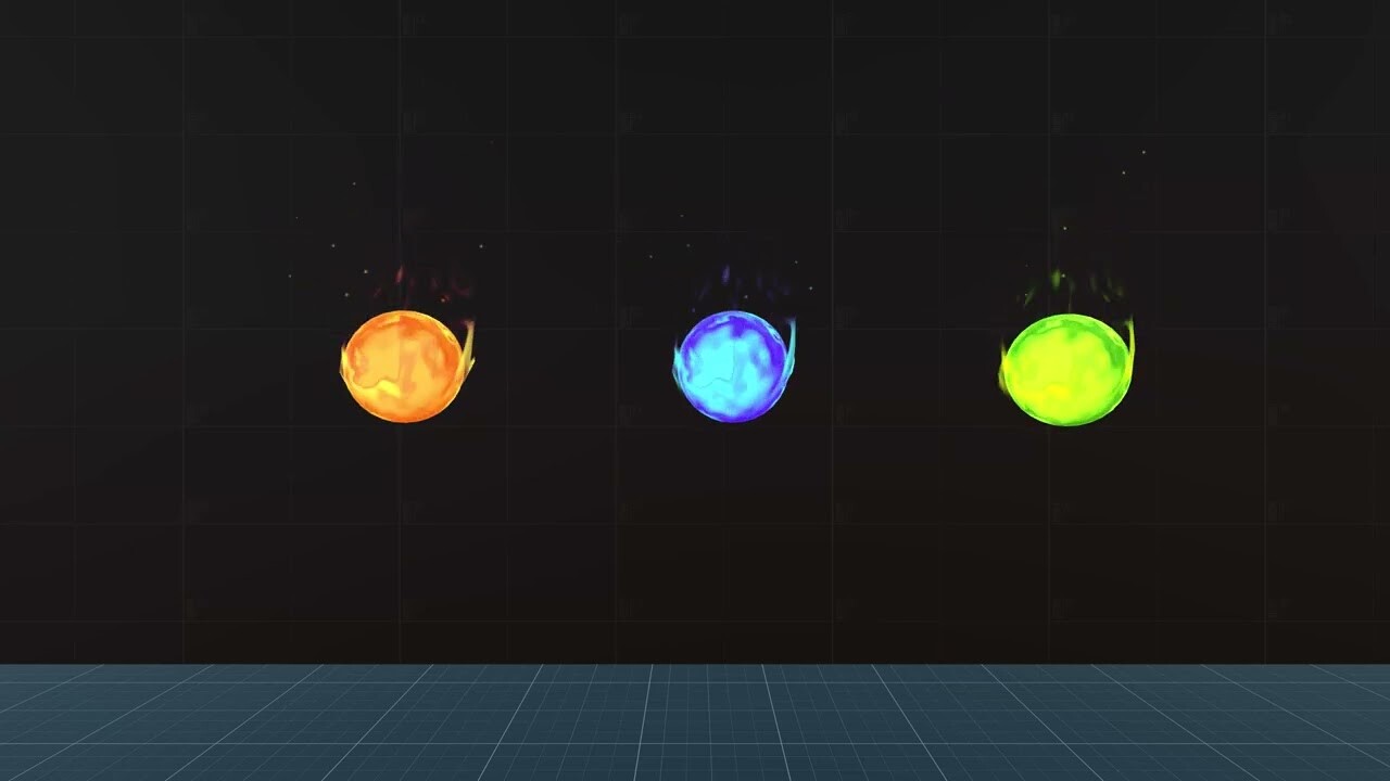 ArtStation - 3 Type Orb VFX in Unity (BIRP)