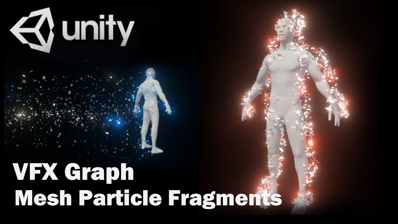 ArtStation - Unity VFX Graph：Mesh Particle Fragments