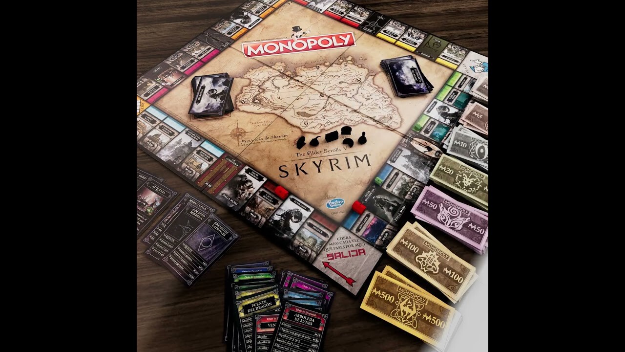 ArtStation - Skyrim Monopoly