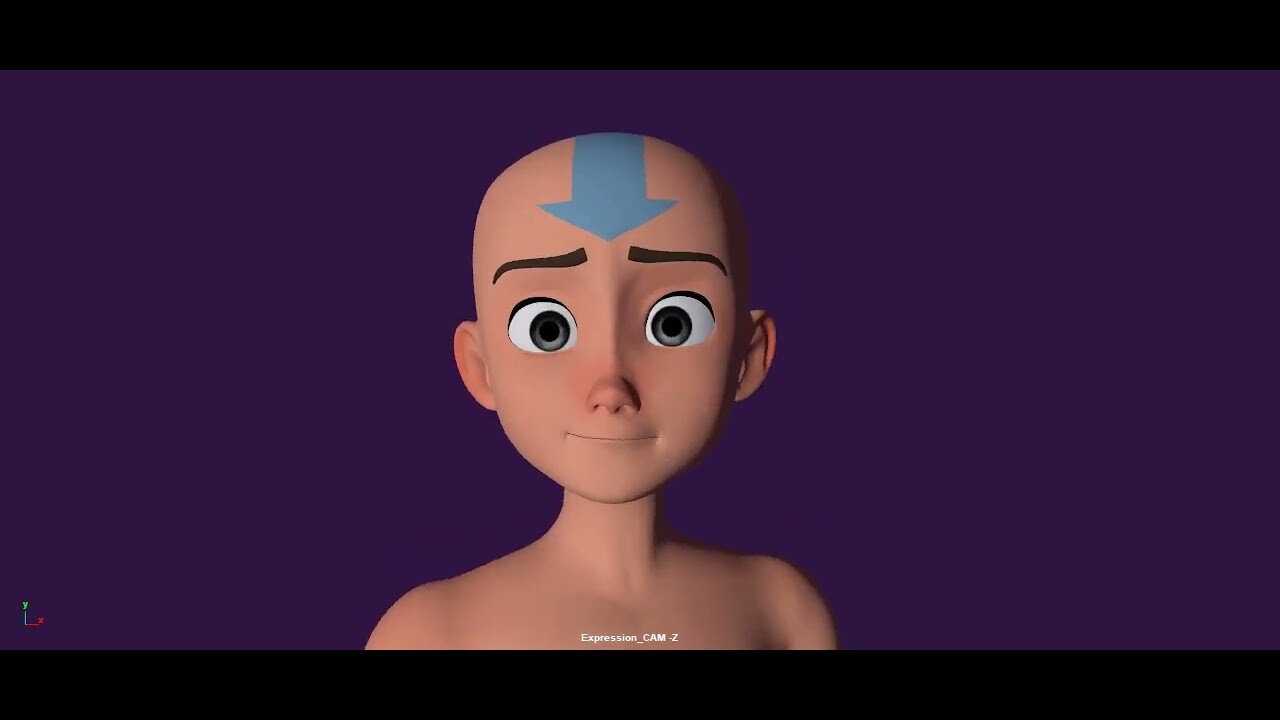 ArtStation - Aang expression test