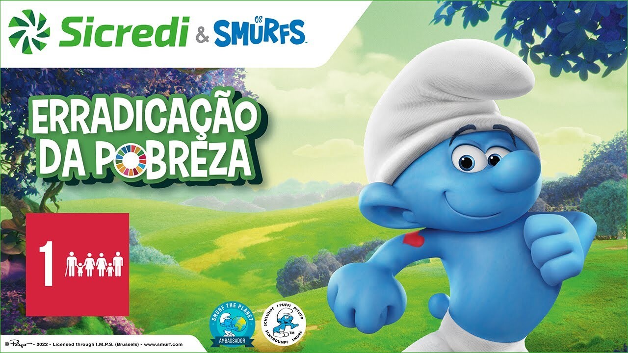 Sicredi e Smurfs