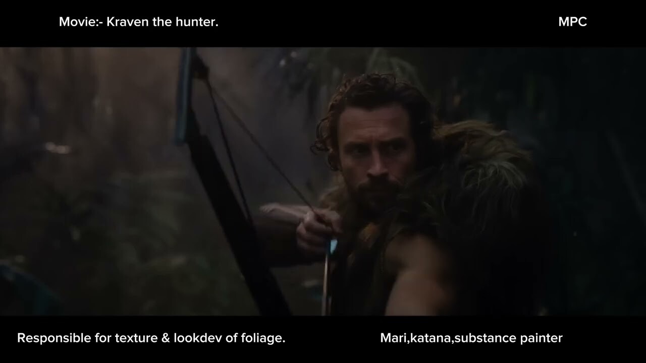 ArtStation - VFX TEXTURING & LOOKDEV SHOWREEL 2025