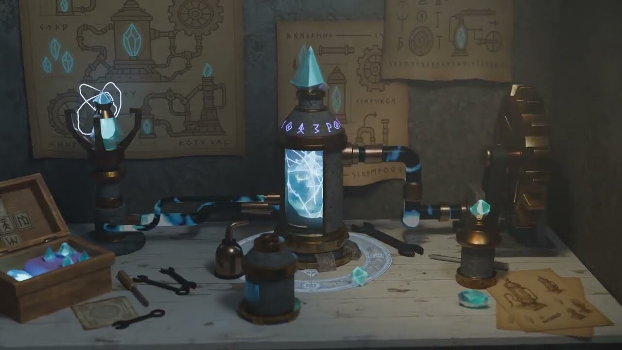 Shaban Brzev - Arcane Engine: A Magic-Infused Workshop