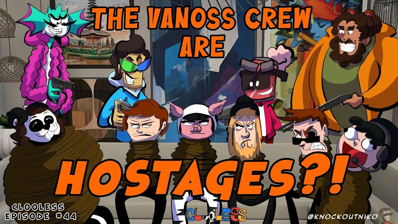 Clooless Animated 44 - The Vanoss Crew are Hostages?!