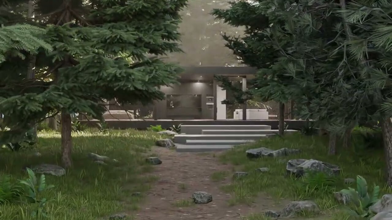 Forest Glass House