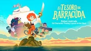 "El Tesoro de Barracuda " 2d Character layout posing reel