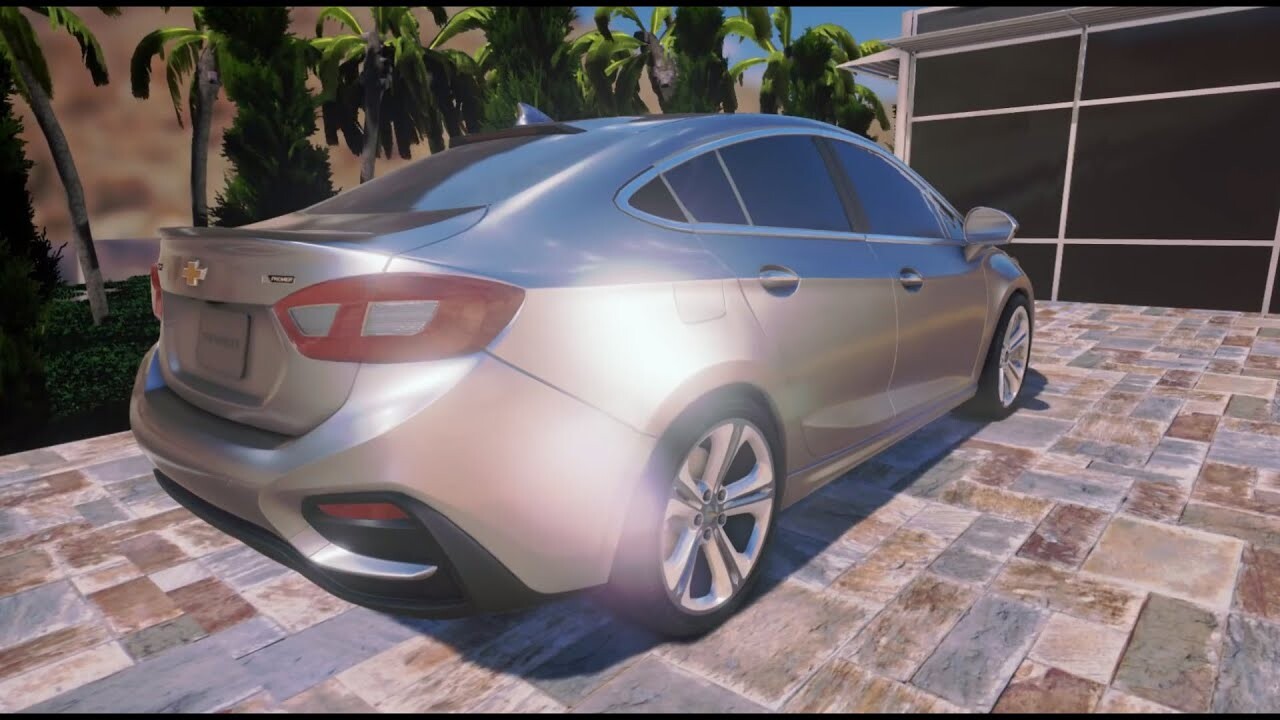 Chevrolet Cruze Unreal Engine Car Configurator