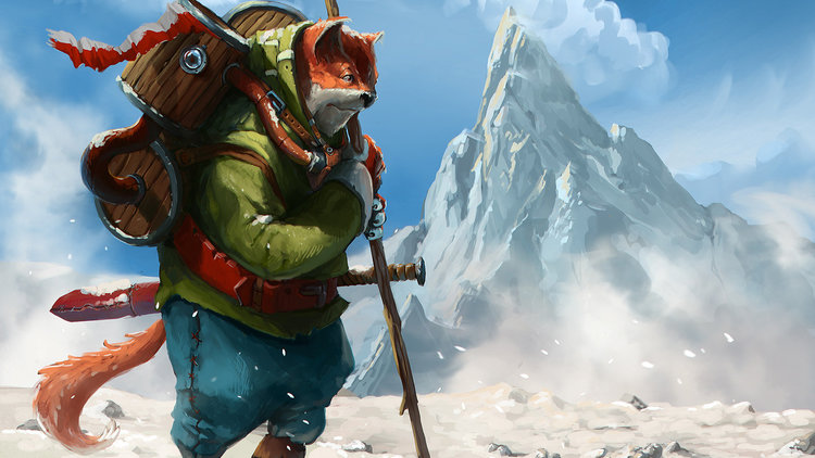 Artstation The Journey 2d Character Art Challenge