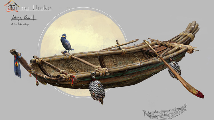 artstation - feudal japan: the shogunate - prop design