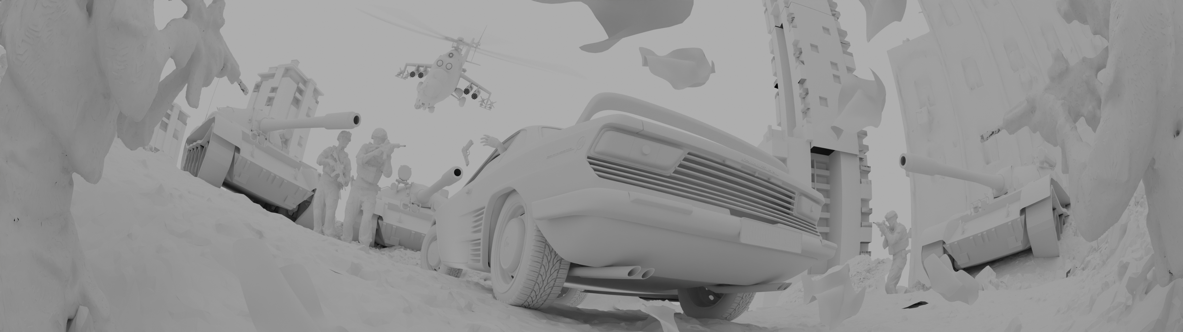 Adrian Ratiu - 3DA - One Car Challenge - WIP contest Entry