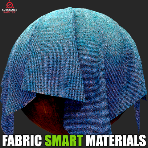 20 Fabric Smart Materials (Substance Painter)