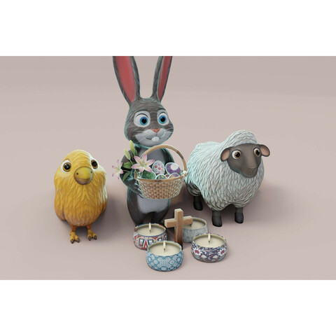 Easter Day 3D Model Bundle