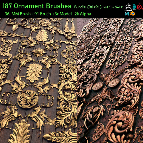 187 Ornament IMM+3DModels