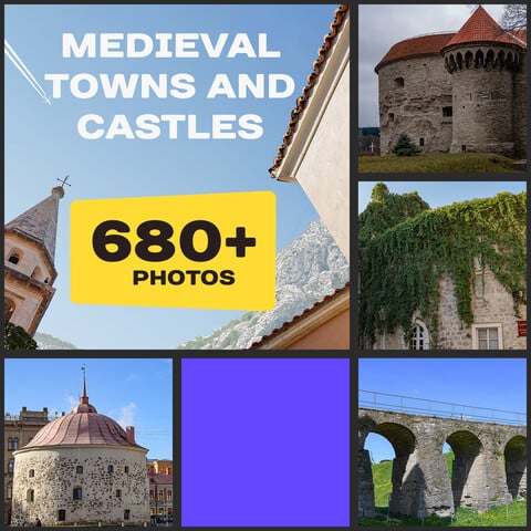 Medieval Castles And Оld European Сities (Extended Licence) 40%OFF