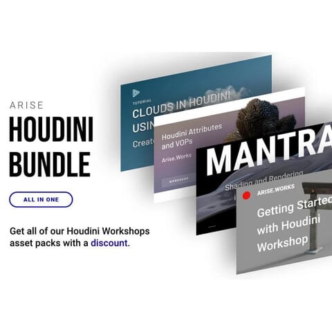 Houdini Foundations Tutorial Bundle: All In One