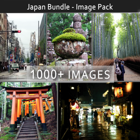 Japan Bundle - Image Reference Pack (1000+) - Studio License