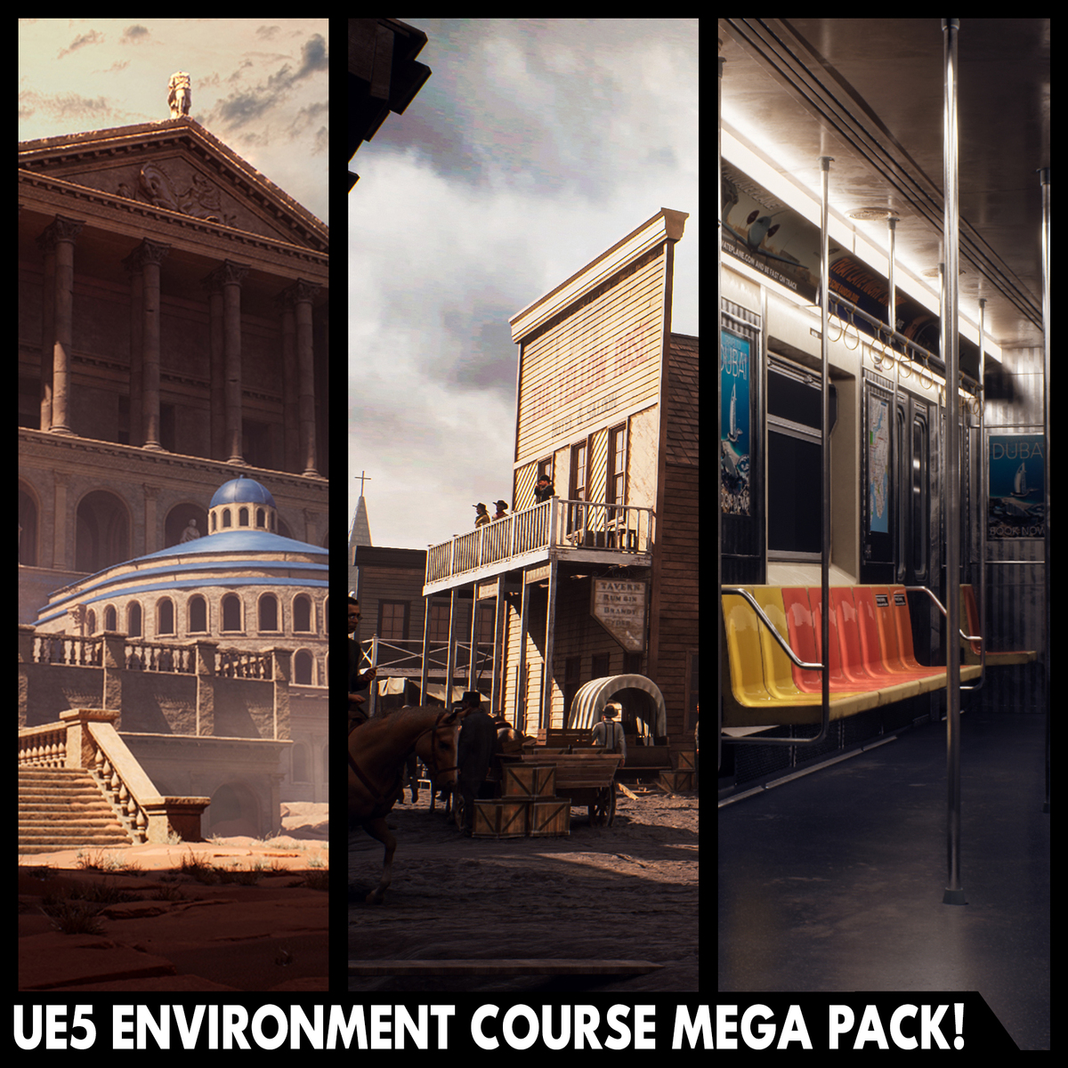 ArtStation - Unreal Engine 5 Environment Tutorial Mega Pack