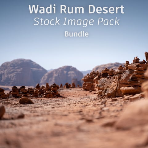 Wadi Rum Desert - Stock image pack Bundle