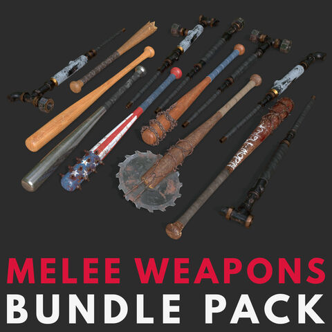 Post-Apocalyptic Melee Weapons Pack