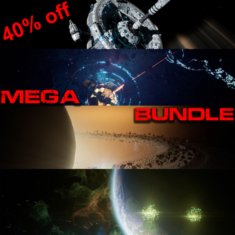 [MEGADEAL 40% off] All Unreal Engine 5 Space Scenes Vol 1.