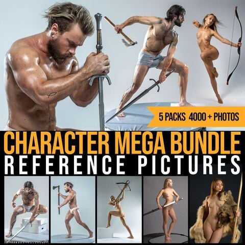 Character Mega Bundle - Reference Pictures