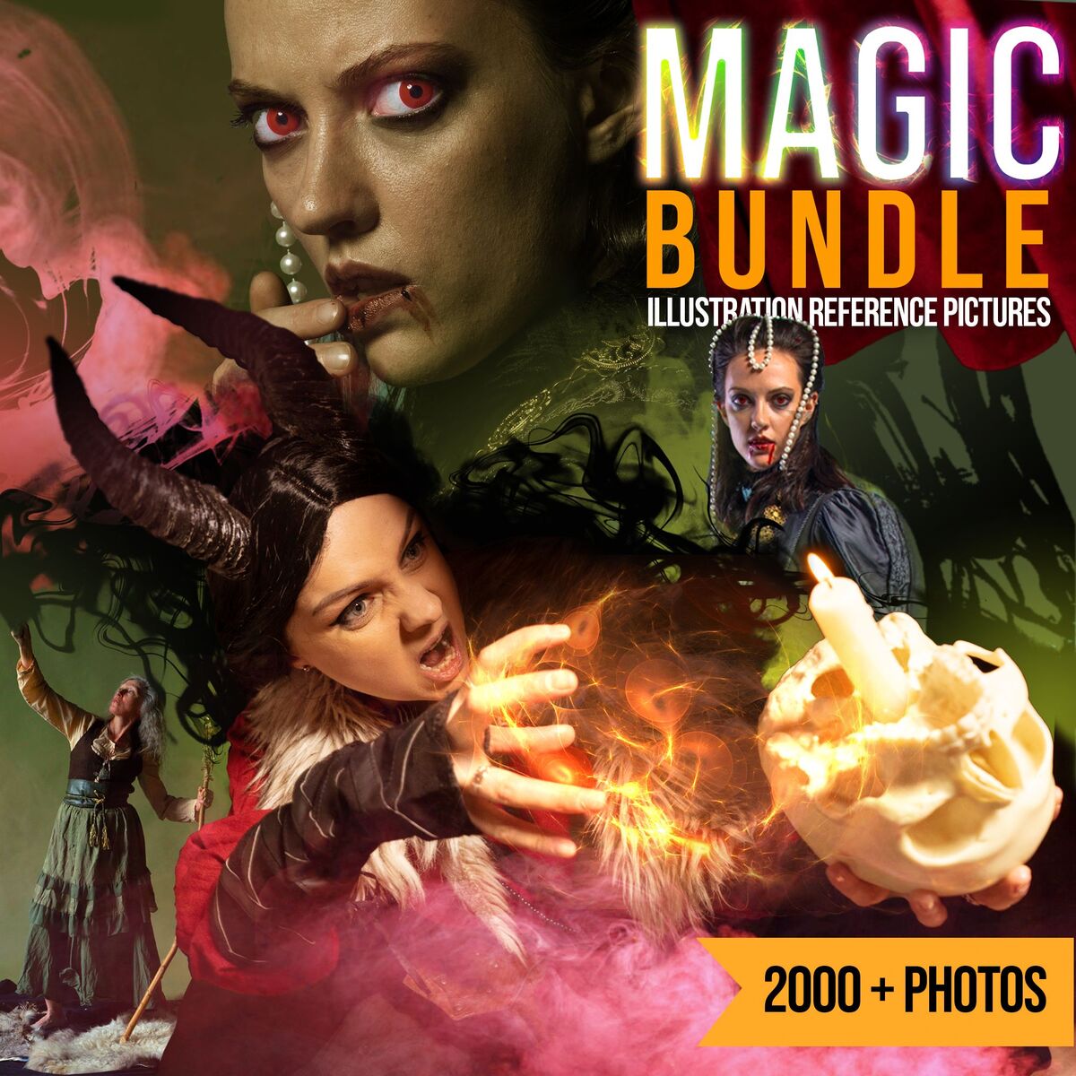 ArtStation - Magic Character Reference Pictures Bundle