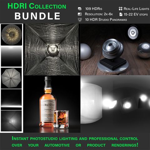 HDRI Collection Bundle - 2 in 1 plus Extras!